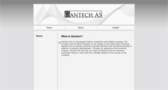 Desktop Screenshot of gantech.no